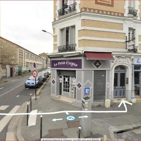 Studio 22M2 A Ivry/Seine-A 200 Metres De Paris. Proche Metro 7 외부 사진